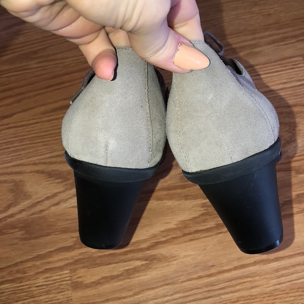 Vionic Orthotic qvc tie heel shoes mule - Picture 5 of 6